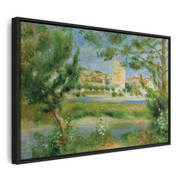 Quadro - Villeneuveles-Avignon (Pierre-Auguste Renoir)