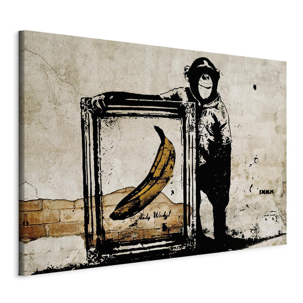 Quadro - Inspired by Banksy - sepia