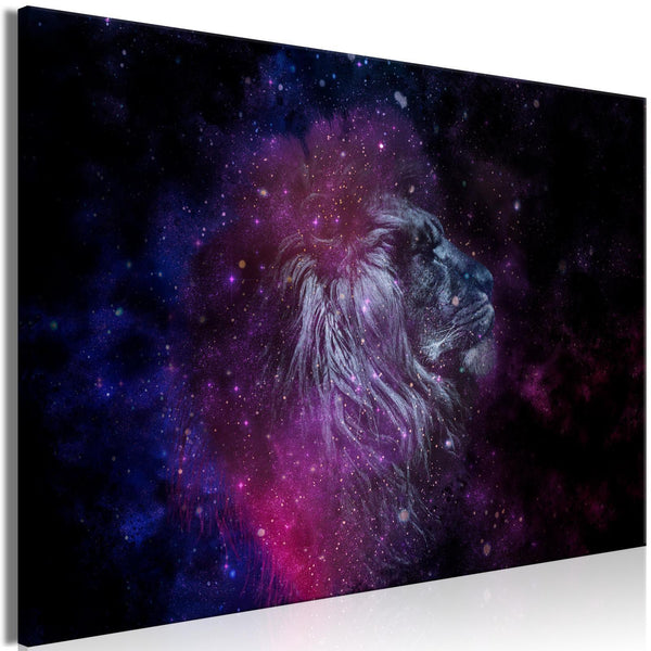 Quadro - Cosmic Lion (1 Part) Wide