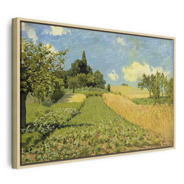 Quadro - The Cornfield (near Argenteuil) (Alfred Sisley)