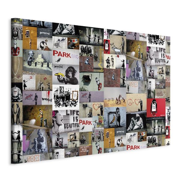 Quadro - Art of Collage: Banksy