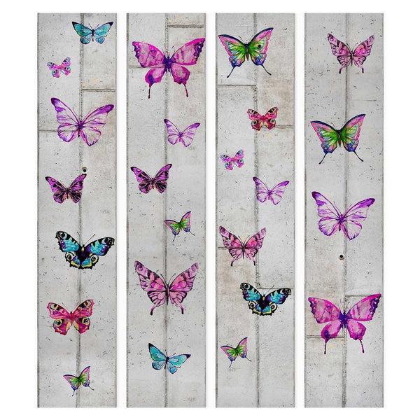 Tappezzeria murale - Butterflies and Concrete