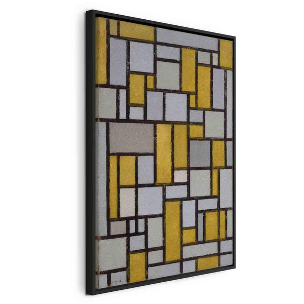 Quadro - Composition with grid 1 (Piet Mondrian)