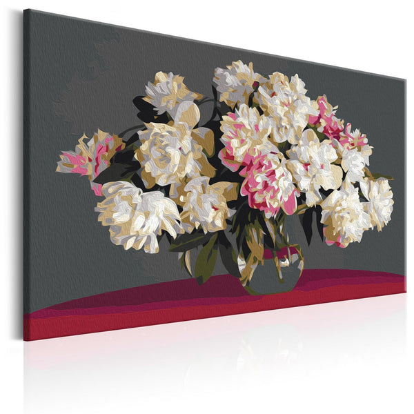 Quadro fai da te - White Flowers In A Vase