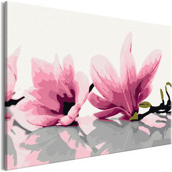 Quadro fai da te - Magnolia (White Background)