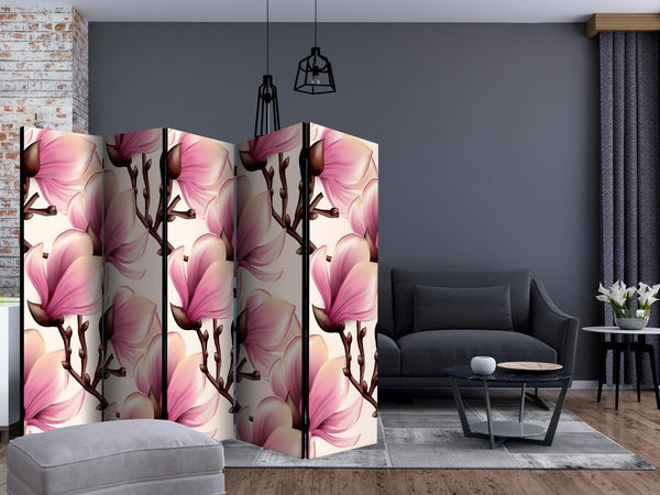 Separè per interni - Blooming Magnolias [Room Dividers]