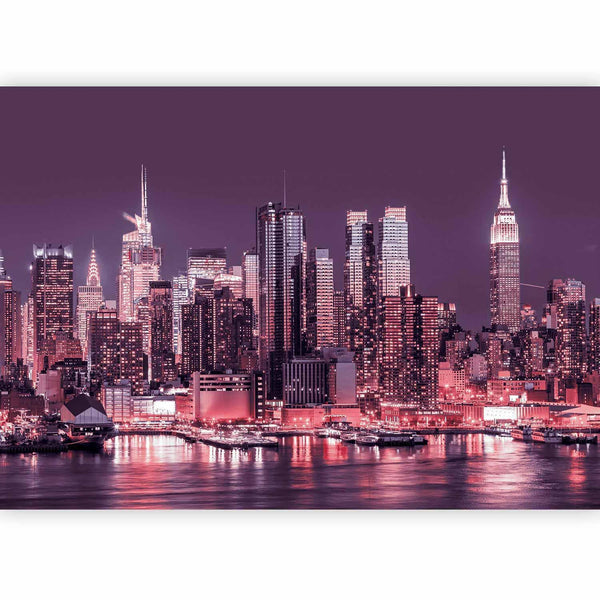 Carta da parati - NYC: Purple Nights