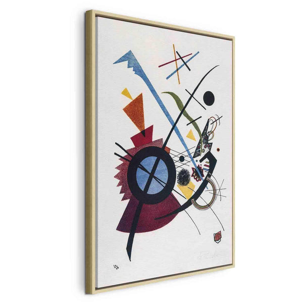 Quadro - Primary Colors - Kandinsky’s Geometric Abstraction (Wassily Kandinsky)