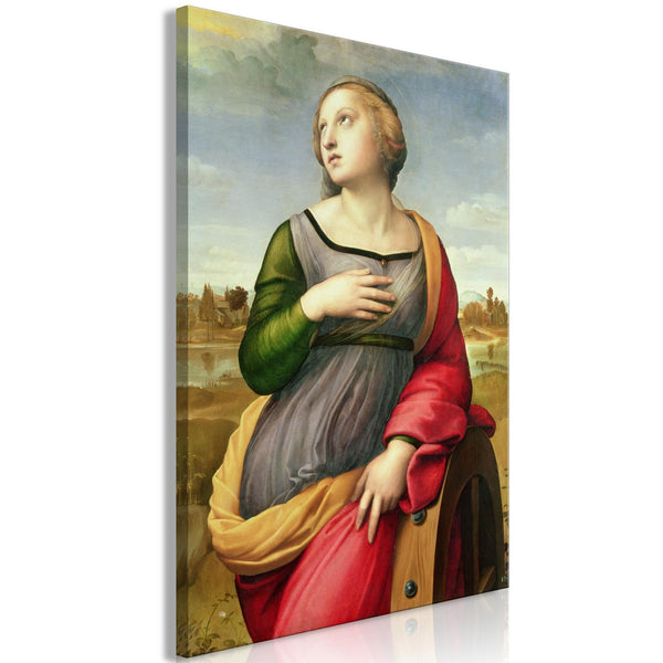 Quadro - St Catherine of Alexandria (Rafael Santi)