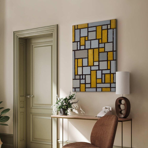 Quadro - Composition with grid 1 (Piet Mondrian)