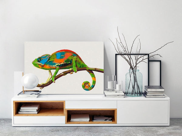 Quadro fai da te - Chameleon