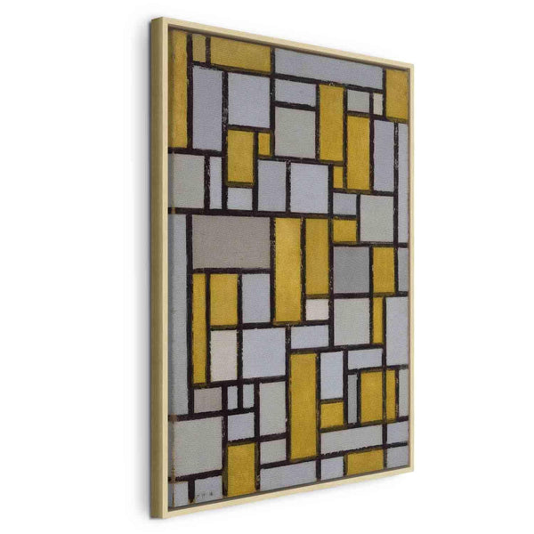 Quadro - Composition with grid 1 (Piet Mondrian)