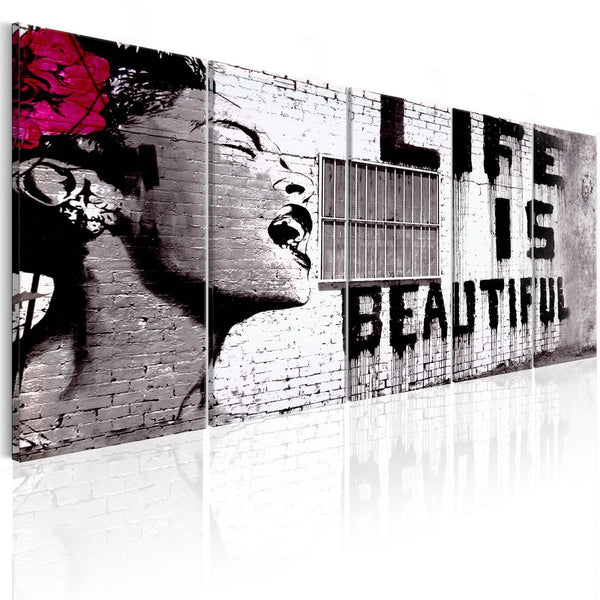 Quadro - Banksy: Life is Beautiful