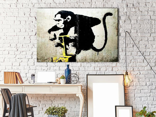 Quadro - Monkey Detonator by Banksy