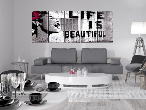 Quadro - Banksy: Life is Beautiful