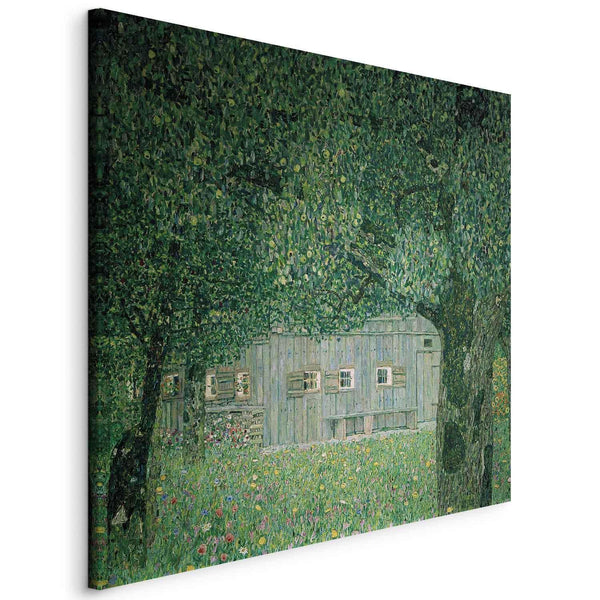 Quadro - Oberösterreichisches Bauernhaus (Gustav Klimt)