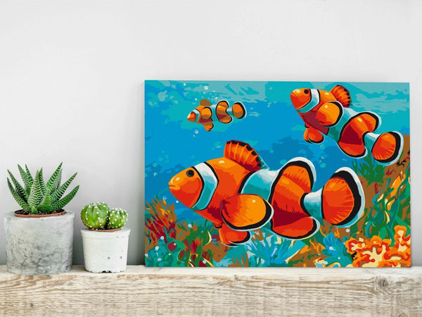 Quadro fai da te - Gold Fishes