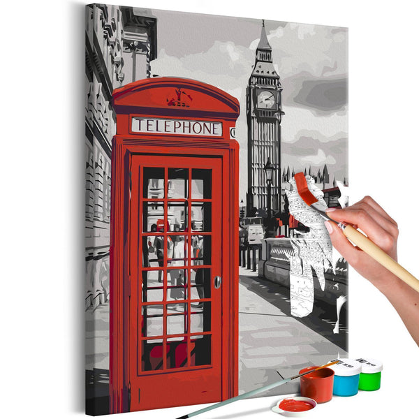 Quadro fai da te - Telephone Booth