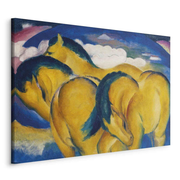 Quadro - Little Yellow Horses (Franz Marc)