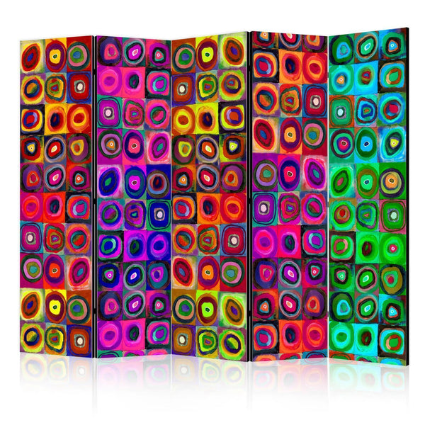 Separè per interni - Colorful Abstract Art II [Room Dividers]