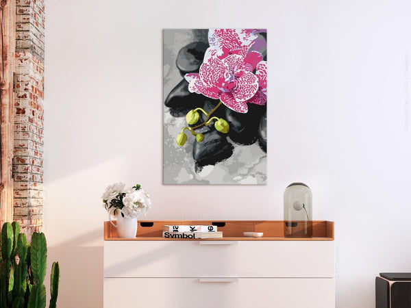 Quadro fai da te - Pink Orchid