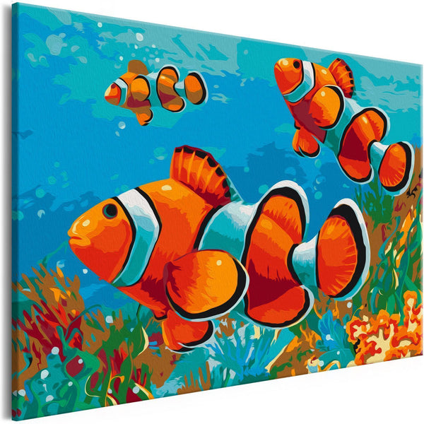 Quadro fai da te - Gold Fishes