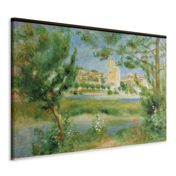 Quadro - Villeneuveles-Avignon (Pierre-Auguste Renoir)