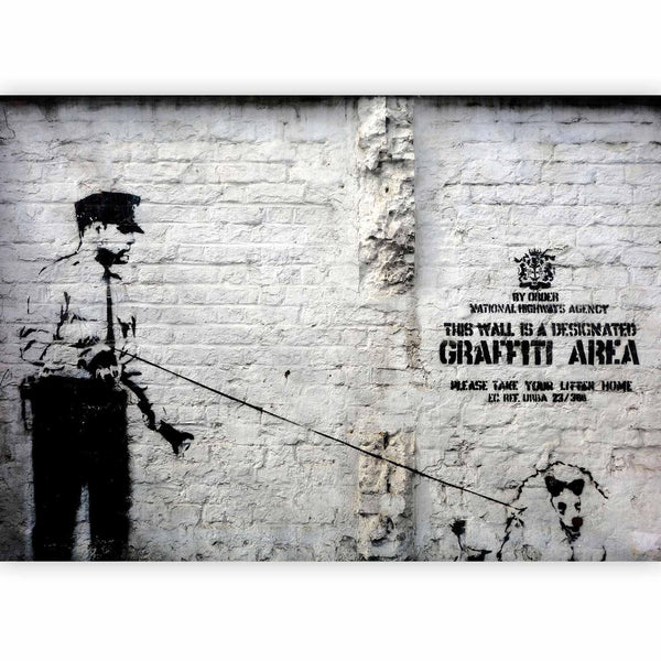 Carta da parati - Banksy - Graffiti Area