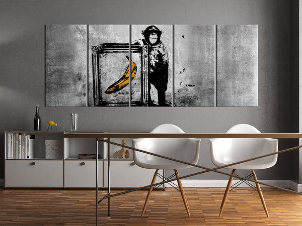 Quadro - Banksy: Monkey with Frame