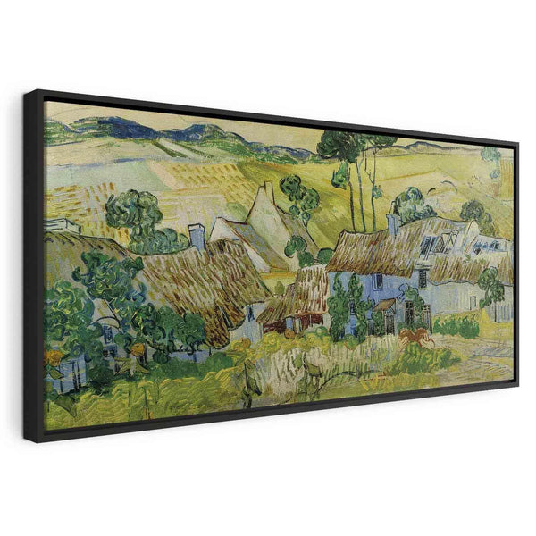 Quadro - Farms near Auvers (Vincent Van Gogh)