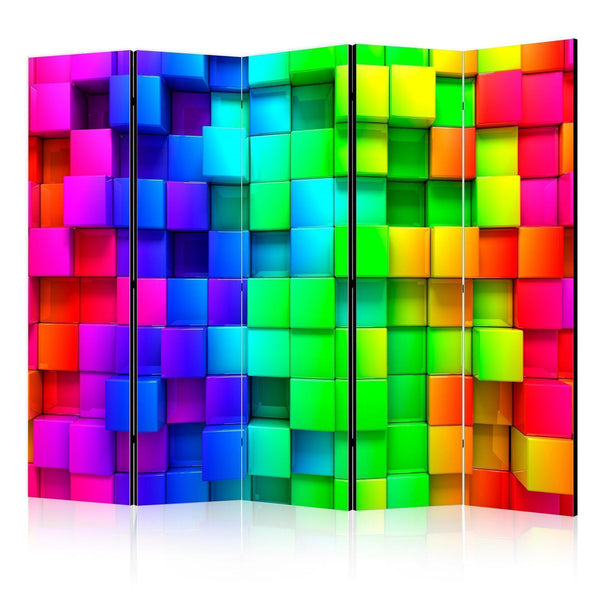 Separè per interni - Colourful Cubes II [Room Dividers]