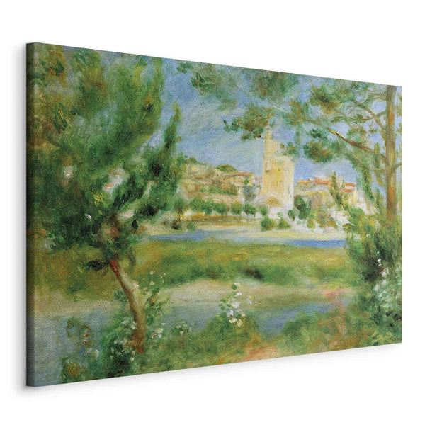 Quadro - Villeneuveles-Avignon (Pierre-Auguste Renoir)