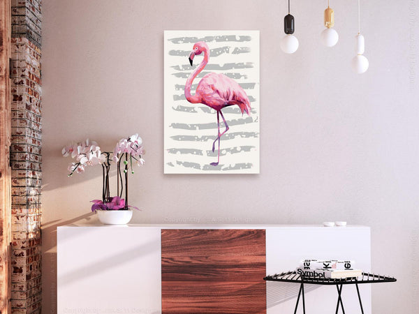 Quadro fai da te - Beautiful Flamingo