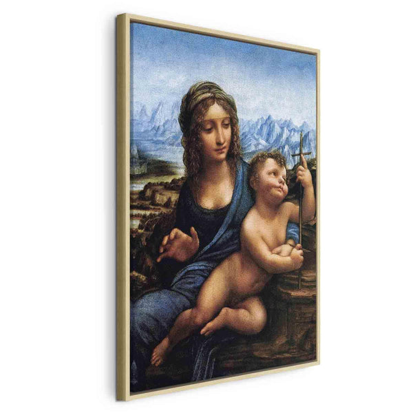 Quadro - Madonna With a Distaff (Leonardo da Vinci)