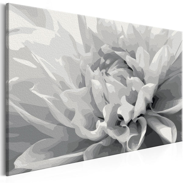 Quadro fai da te - Black & White Flower