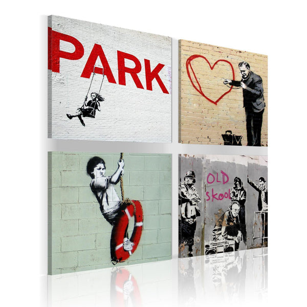 Quadro - Banksy - urban inspiration