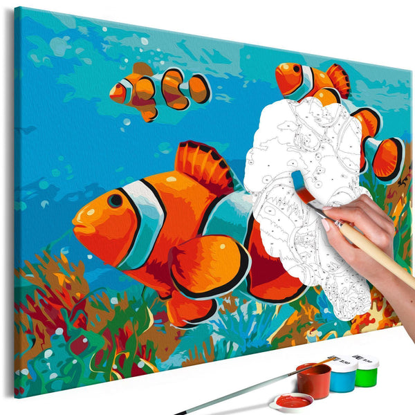 Quadro fai da te - Gold Fishes