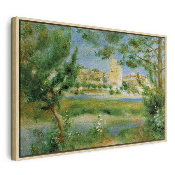 Quadro - Villeneuveles-Avignon (Pierre-Auguste Renoir)