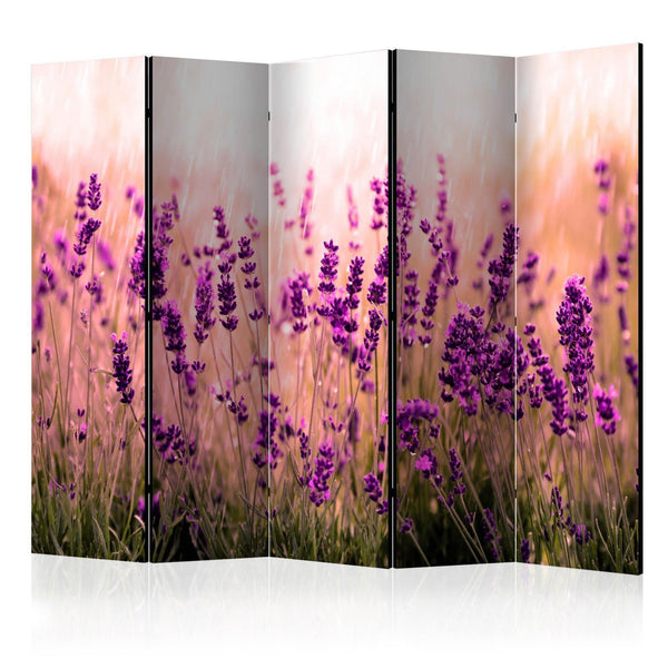 Separè per interni - Lavender in the Rain II [Room Dividers]