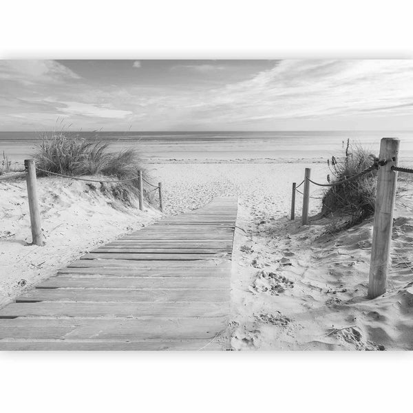 Carta da parati - On the beach - black and white