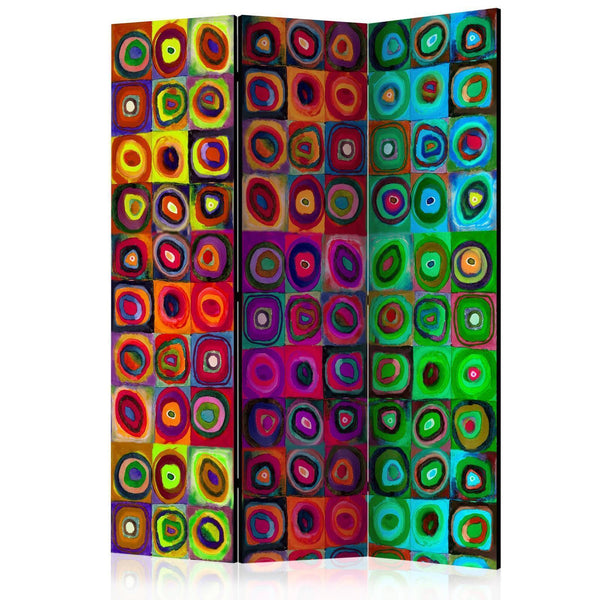 Separè per interni - Colorful Abstract Art  [Room Dividers]