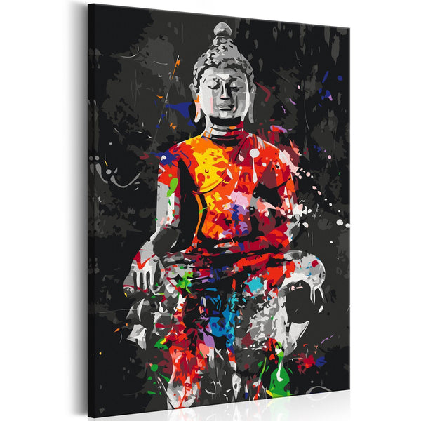 Quadro fai da te - Buddha in Colours