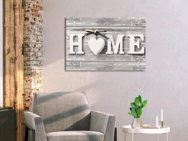 Quadro fai da te - Home (Letters)