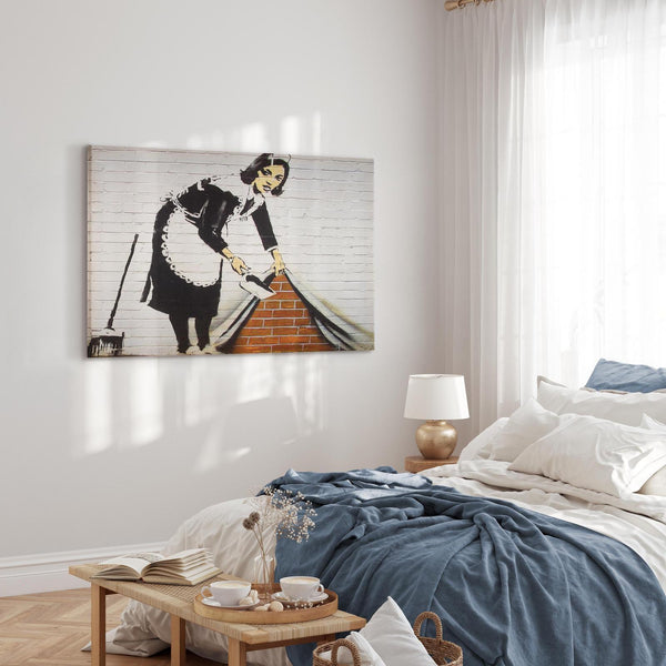 Quadro - Cleaning lady (Banksy)