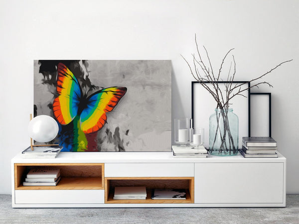 Quadro fai da te - Colourful Butterfly