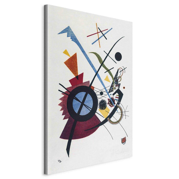 Quadro - Primary Colors - Kandinsky’s Geometric Abstraction (Wassily Kandinsky)