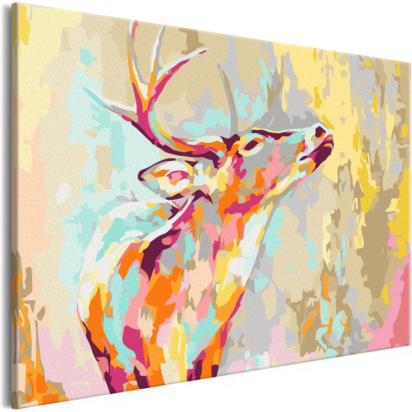 Quadro fai da te - Proud Deer