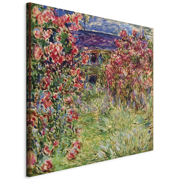 Quadro - La maison dans les roses (Claude Monet)