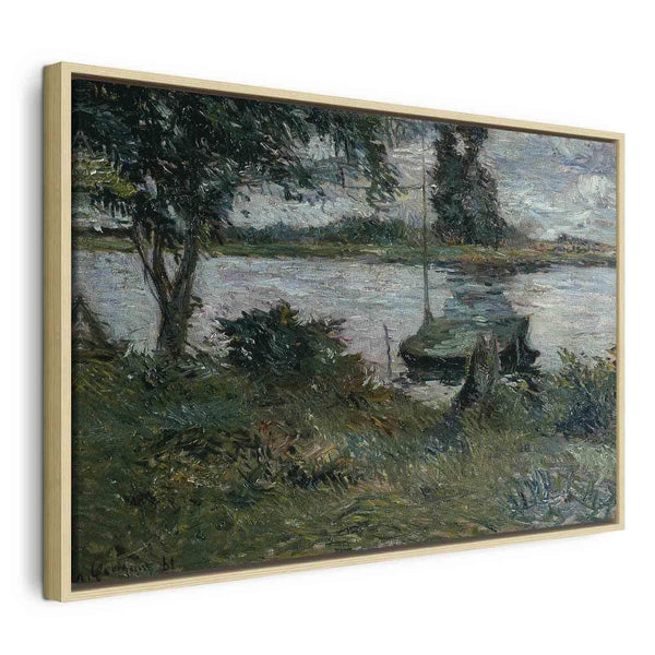 Quadro - Flußufer (Paul Gauguin)