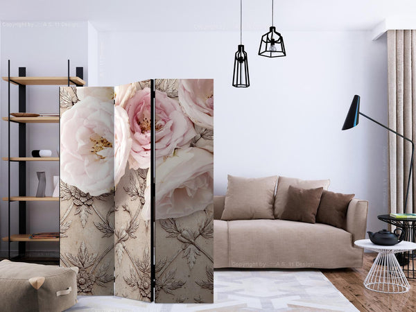 Paravento - Romantic beige [Room Dividers]